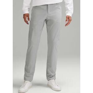 Lululemon Mens ABC Classic Fit Warpstreme Silver Gray Pants 28 Travel Comfort